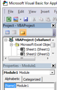 VBA